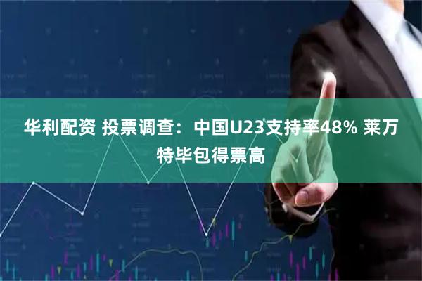 华利配资 投票调查：中国U23支持率48% 莱万特毕包得票高
