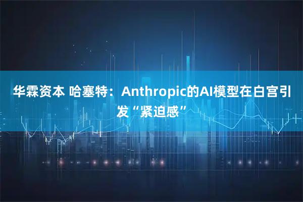 华霖资本 哈塞特：Anthropic的AI模型在白宫引发“紧迫感”
