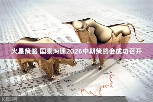 火星策略 国泰海通2026中期策略会成功召开