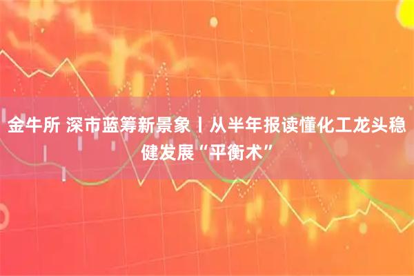 金牛所 深市蓝筹新景象丨从半年报读懂化工龙头稳健发展“平衡术”